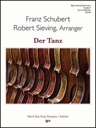 Der Tanz Orchestra sheet music cover Thumbnail